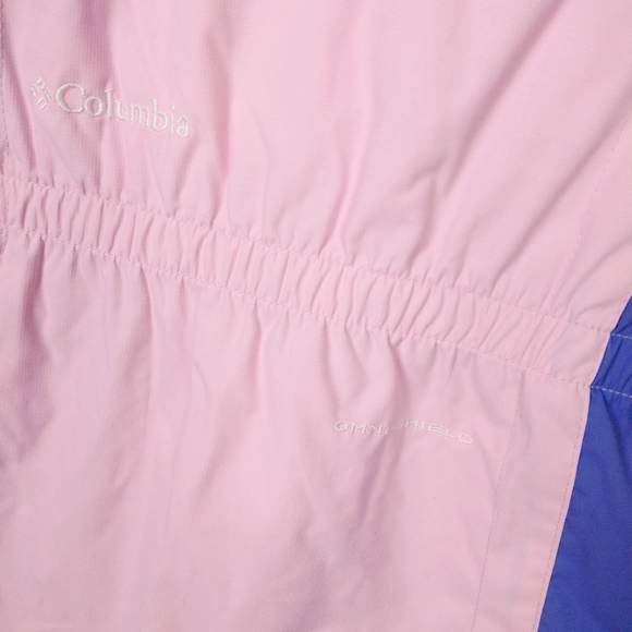 Columbia Snowsuit Pink 12M Jacket Bib Set Waterproof Fleece Hood Pockets - Picture 10 of 14